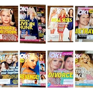 Jessica Simpson 8 vintage ok magazines excellent condition